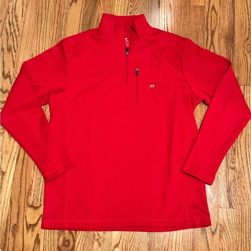 Southern Point Red Quarter-Zip Pullover